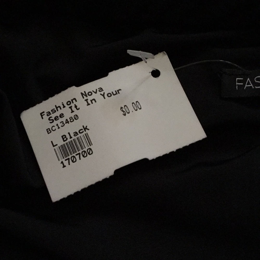 Fashion Nova Women’s Black Skirt NWT Sz L - Picture 8 of 9